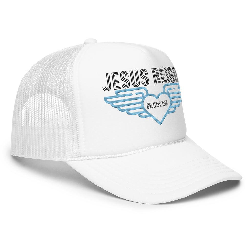 JEUS REIGNS FOREVER- Foam trucker hat
