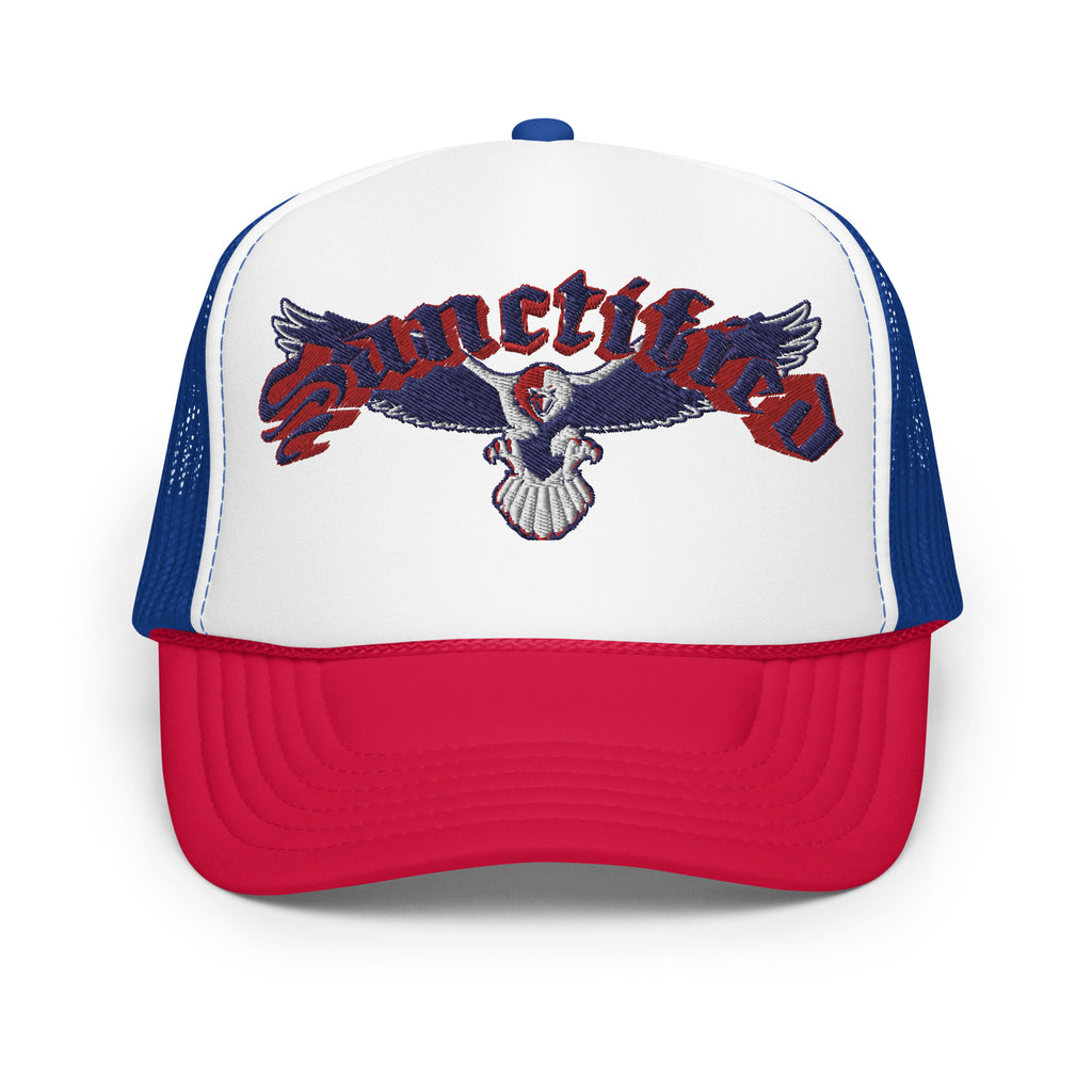 SANCTIFIED- Foam trucker hat