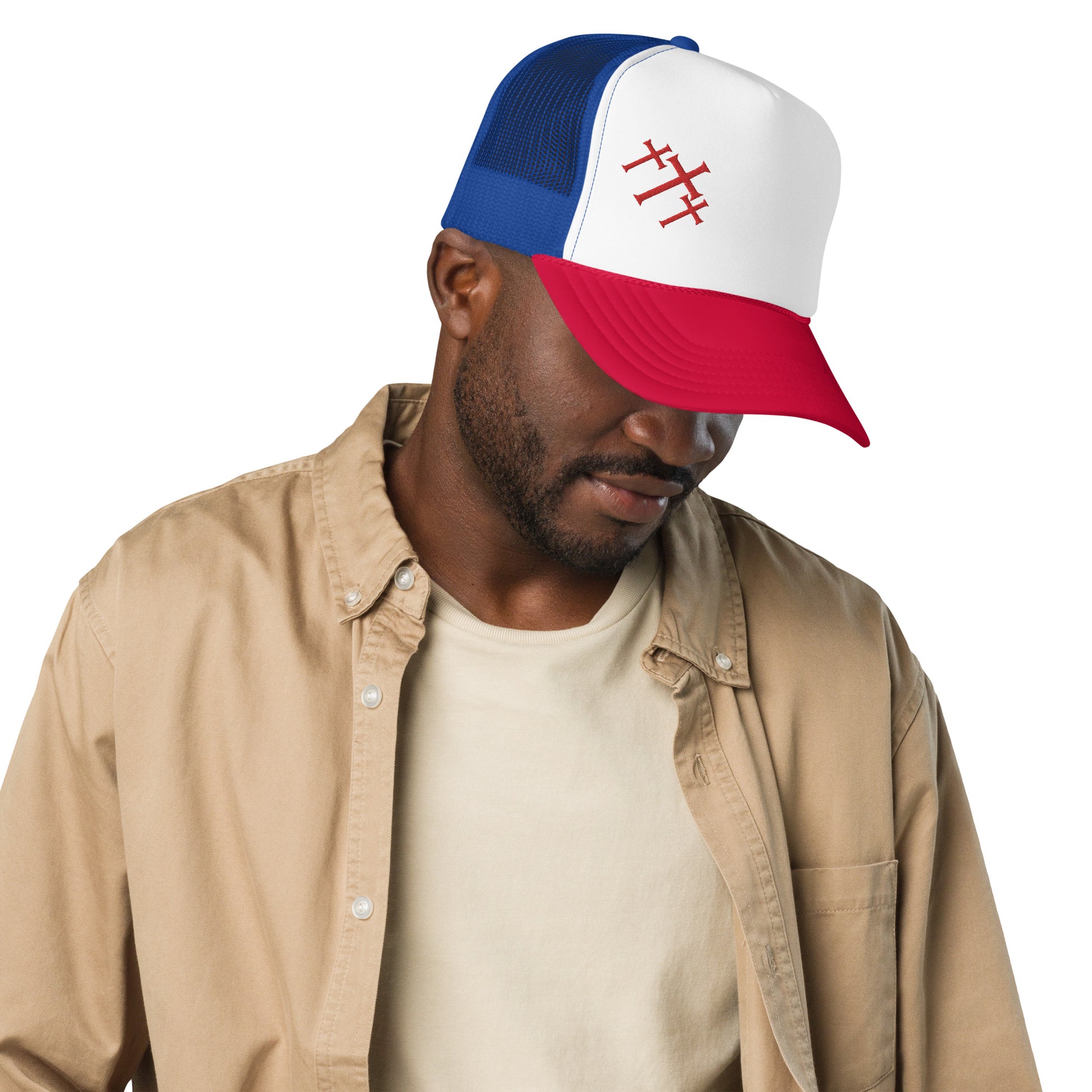 Trinity Crosses- Foam trucker hat