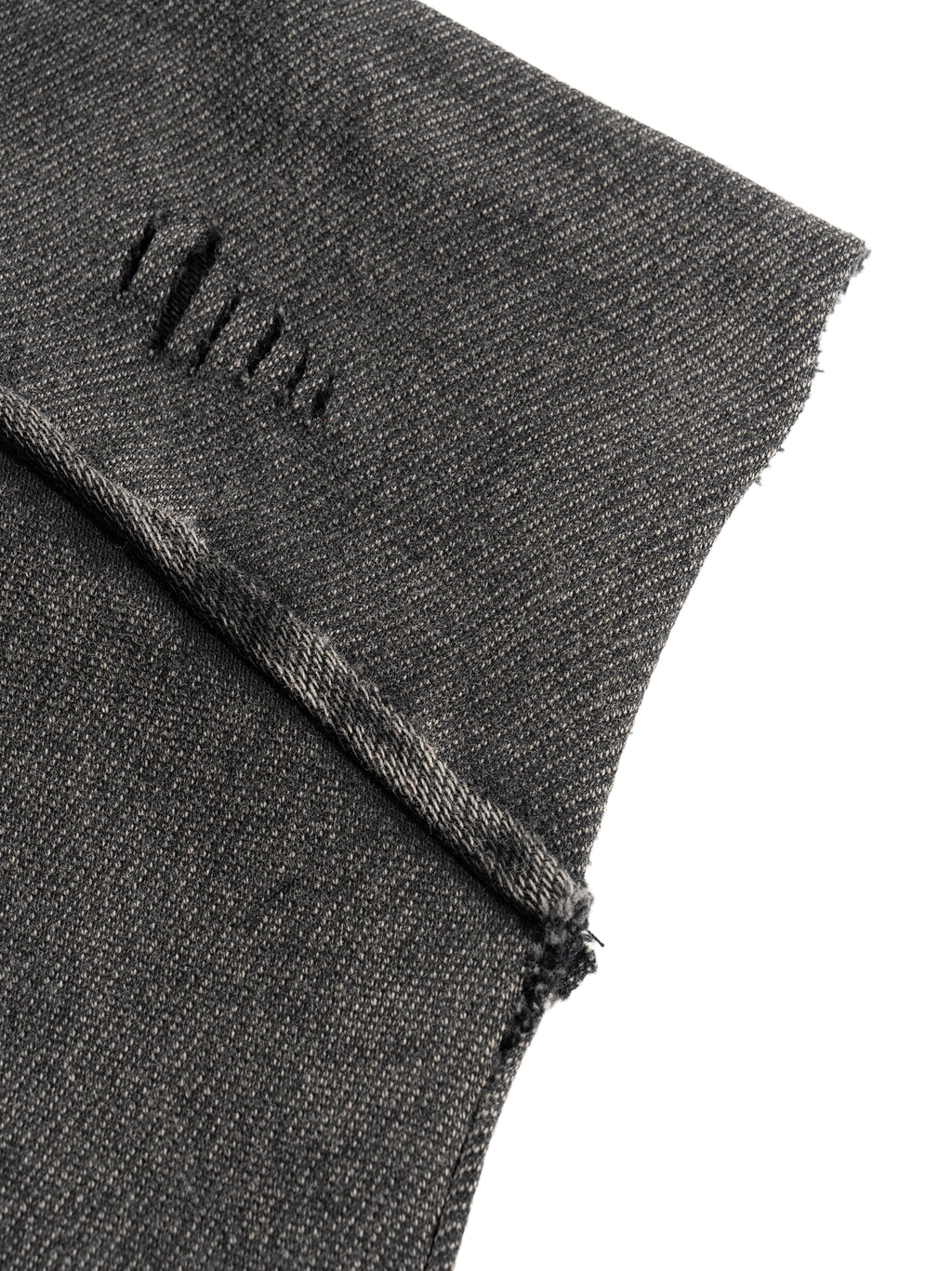 FEARLESS- Snow Washed Boxy Hooded Tank Top