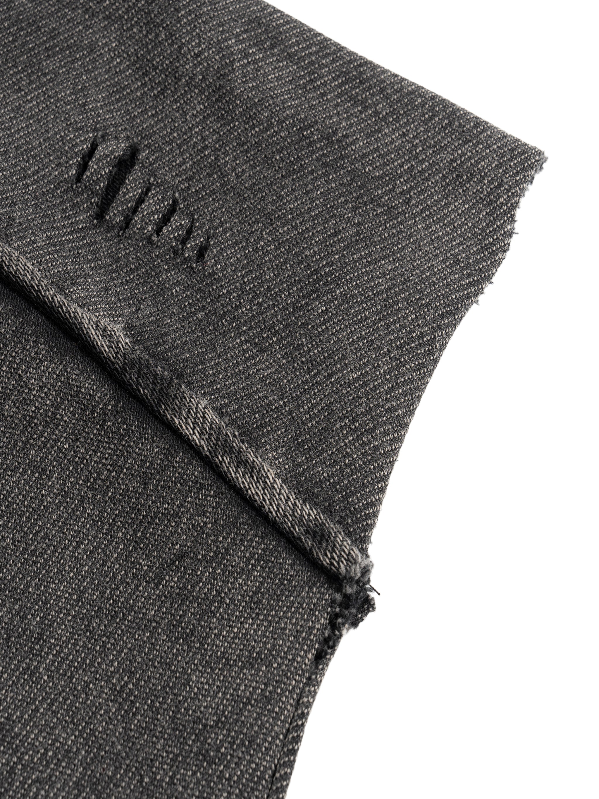 FEARLESS- Snow Washed Boxy Hooded Tank Top