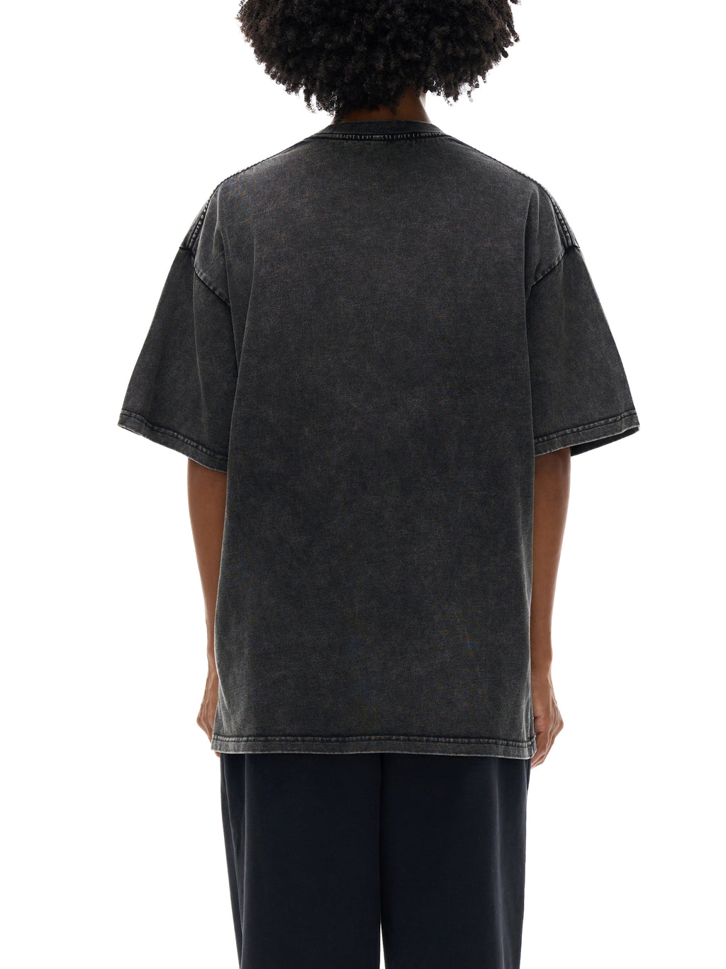FEARLESS- Snow Washed Oversized Cotton T-Shirt