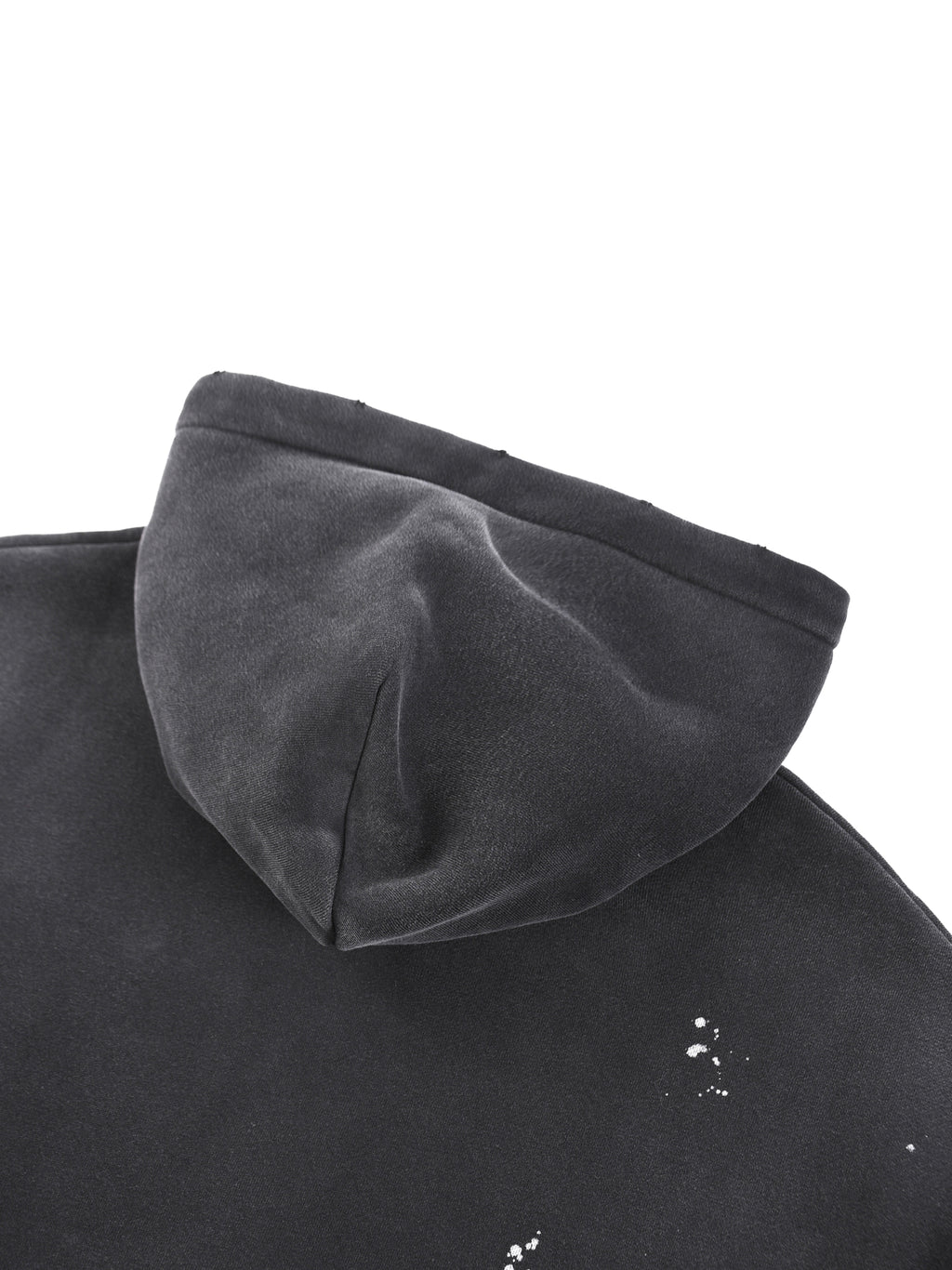 FEARLESS- Vintage Washed Frayed Fleece Hoodie