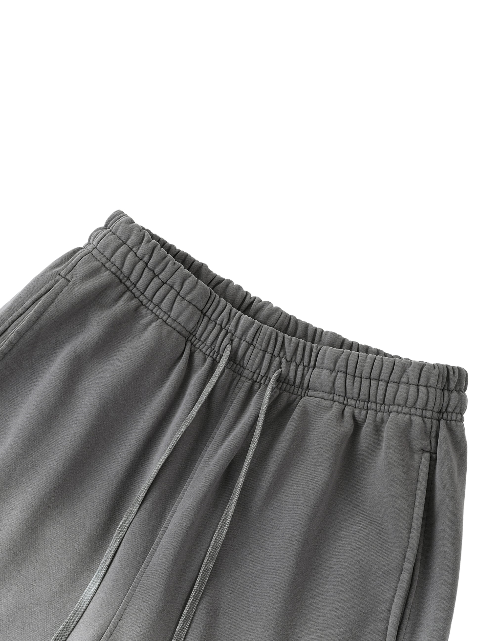 REST IS WARFARE- Vintage Washed Gradient Straight-Leg Sweatpants