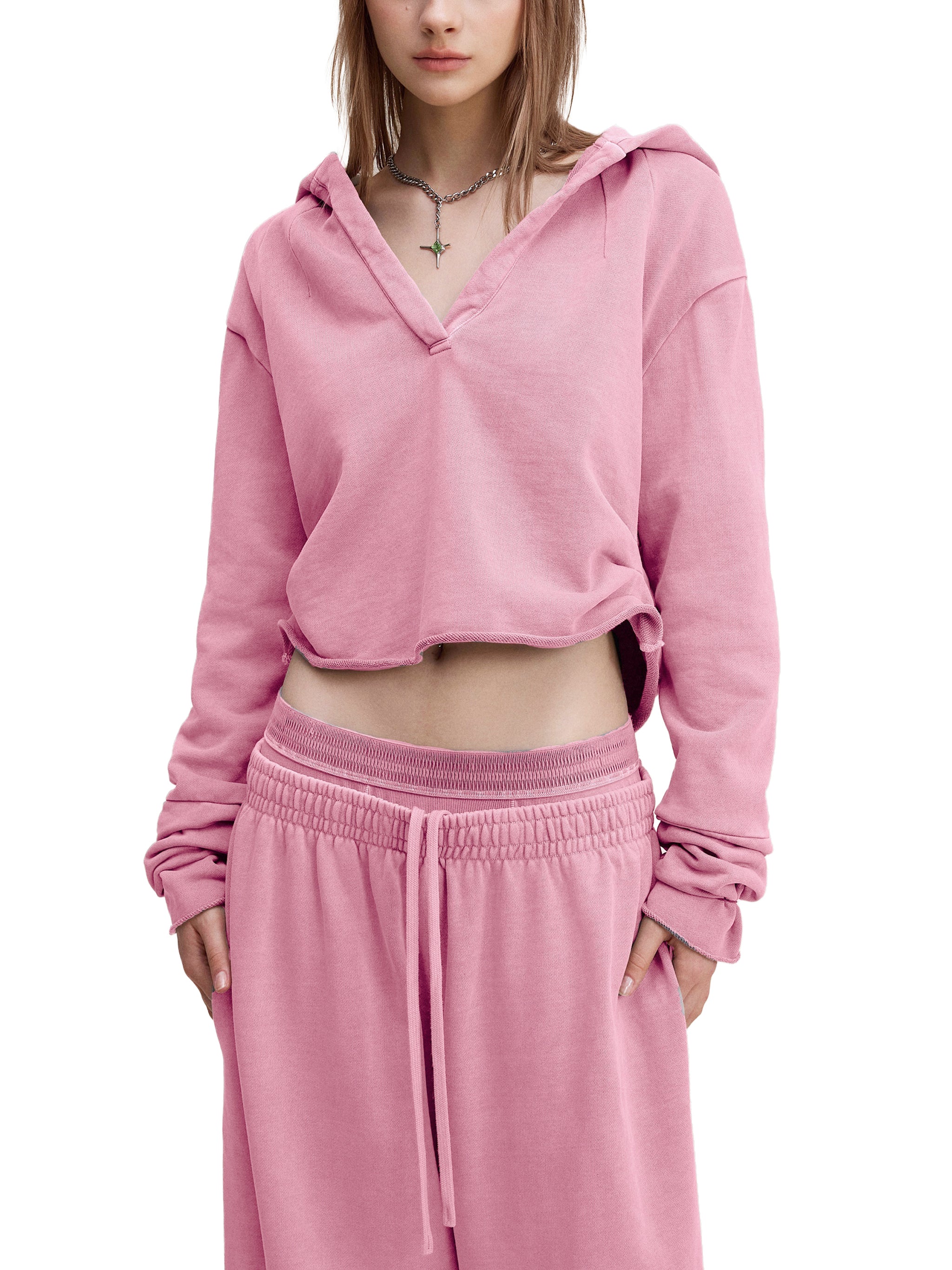 Rest is Warfare- Vintage Washed Raw Edge Hoodie