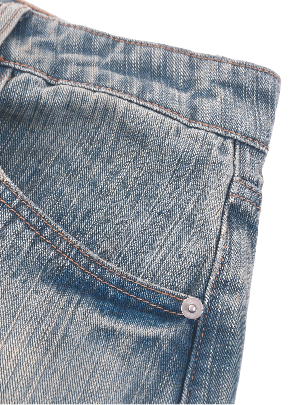 FEARLESS- Vintage Wash Distressed Denim Jeans