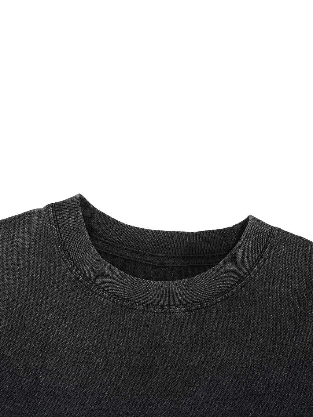 FEARLESS- Vintage Wash Boxy Distressed Hem T-Shirt