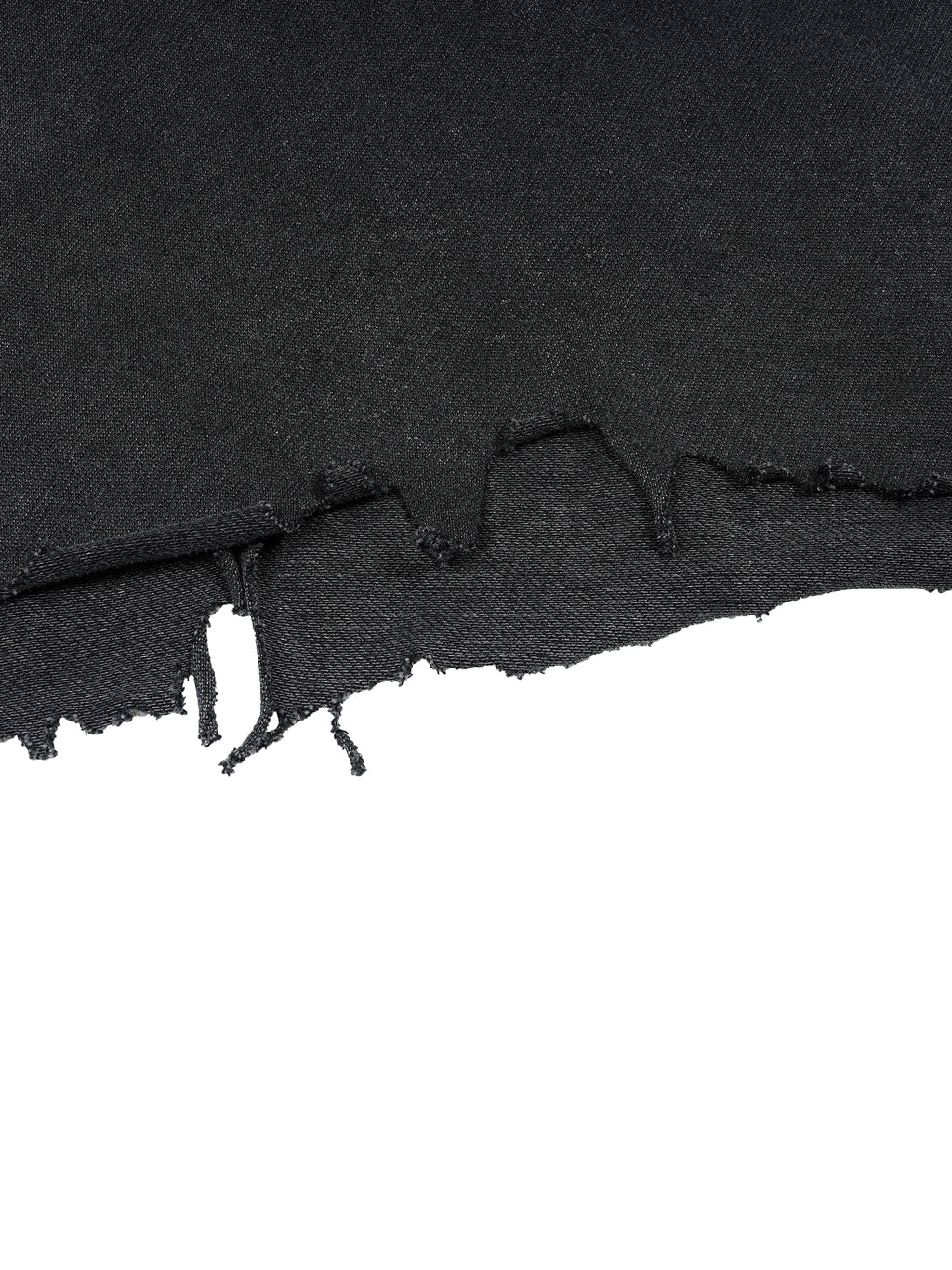 FEARLESS- Vintage Wash Boxy Distressed Hem T-Shirt