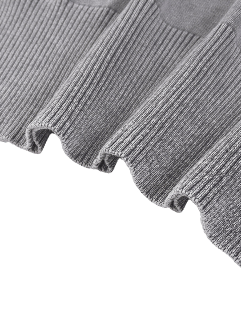 Fearless- Mineral Wash Balloon Sleeve Cropped Sweater