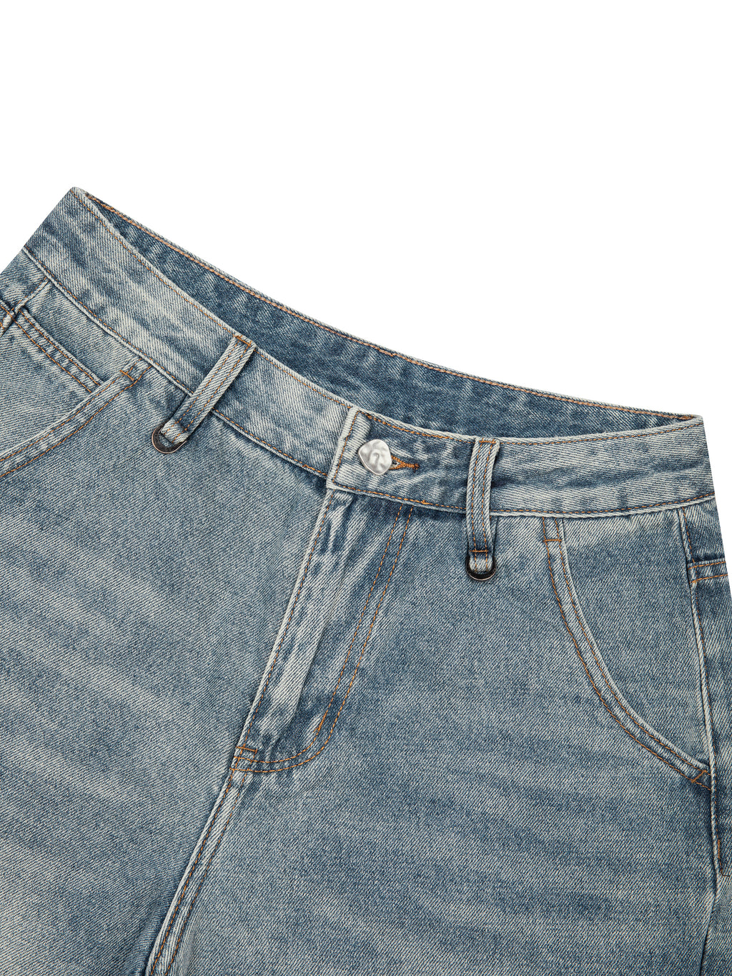 Fearless- Men's Vintage Wash Denim Shorts
