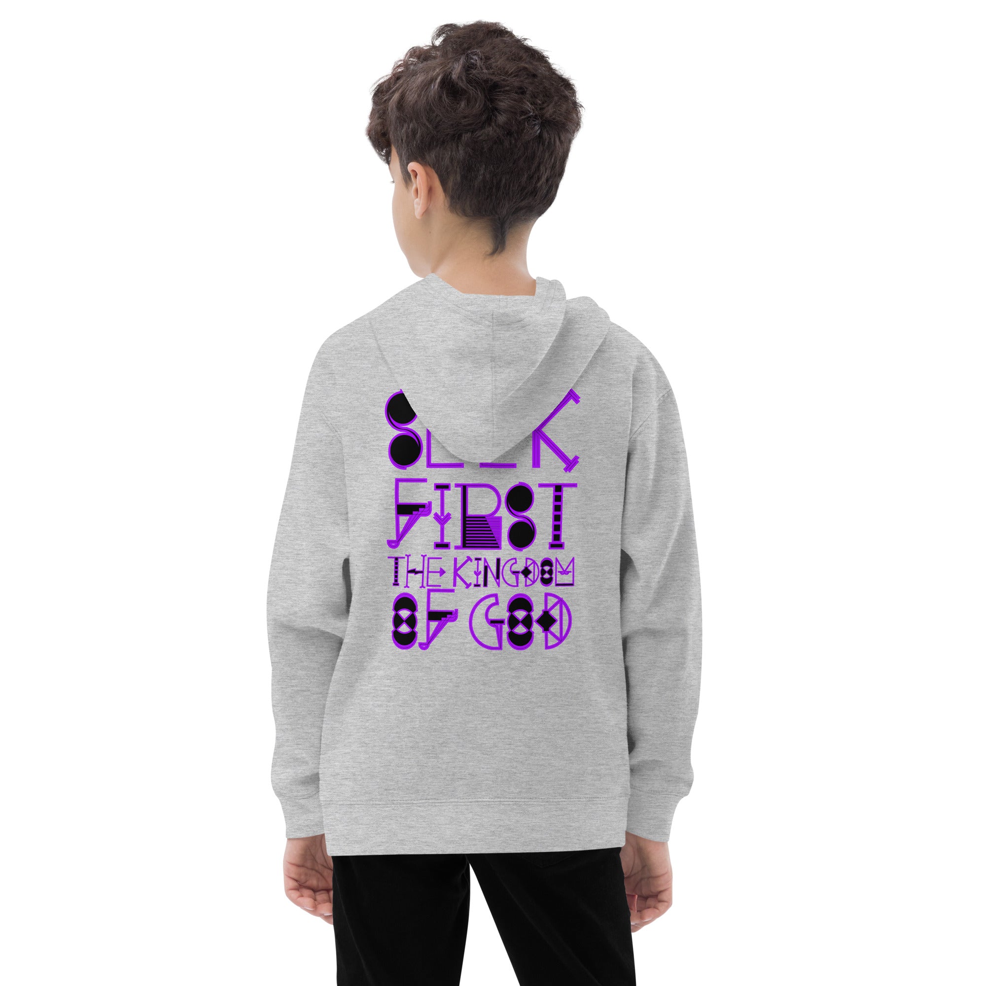 AUDIENCE OF ONE- Kids fleece hoodie
