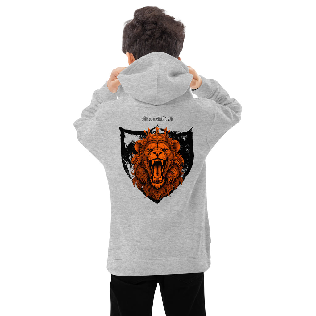 BE BOLD AS A LION- Kids fleece hoodie