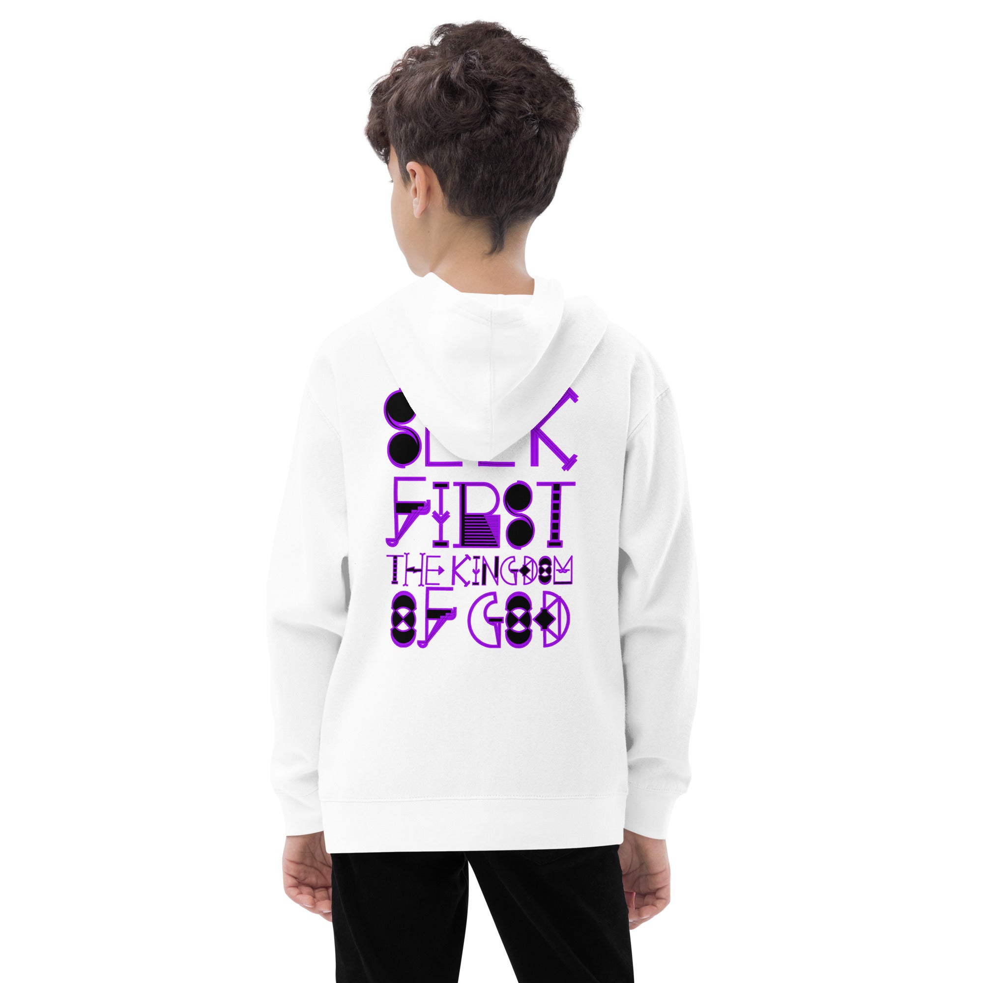 AUDIENCE OF ONE- Kids fleece hoodie