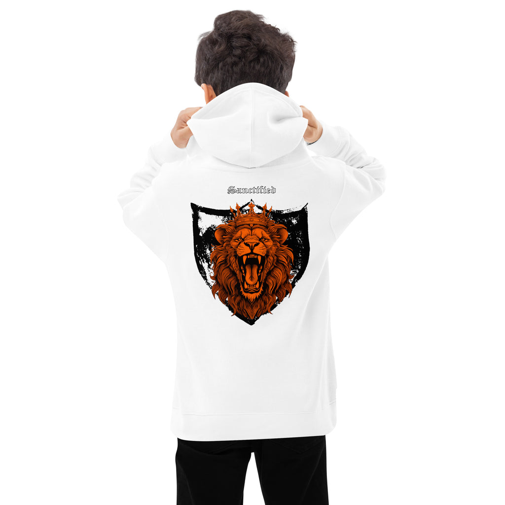 BOLD AS A LION- Kids fleece hoodie