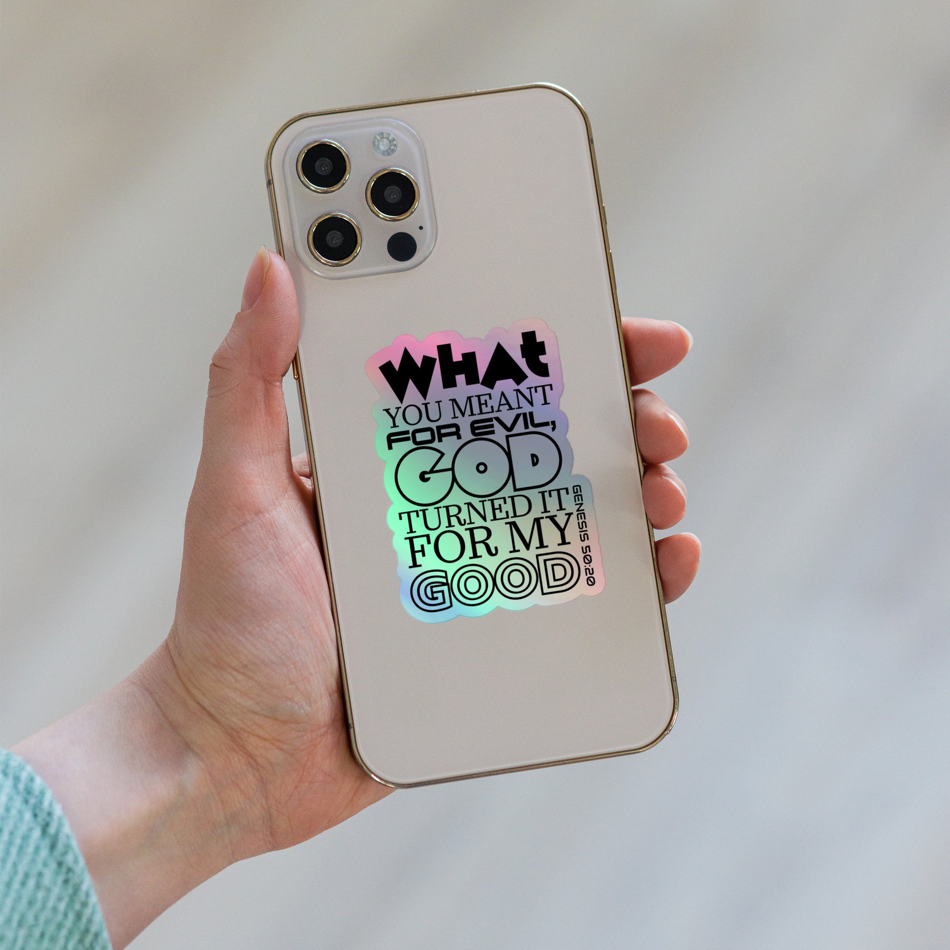 Holographic stickers