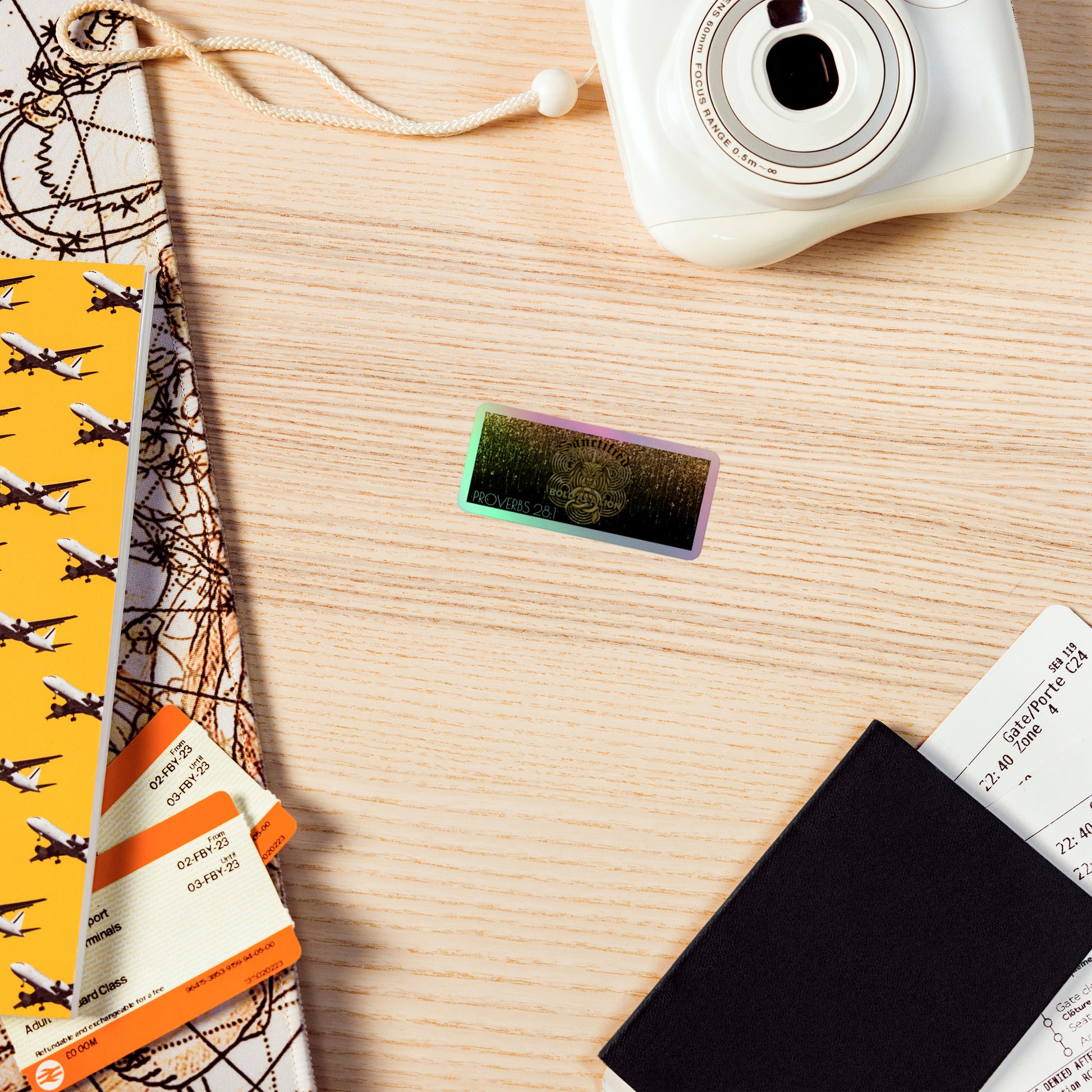 Holographic stickers