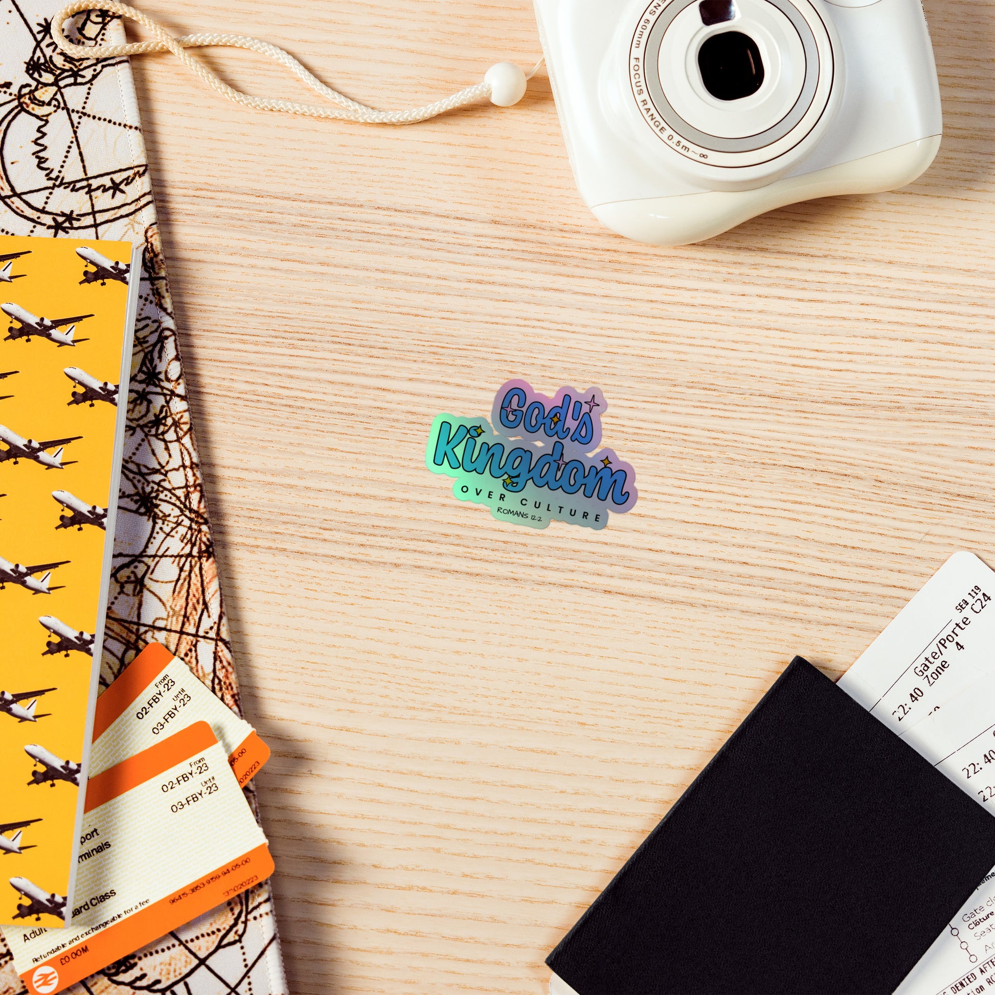 Holographic stickers