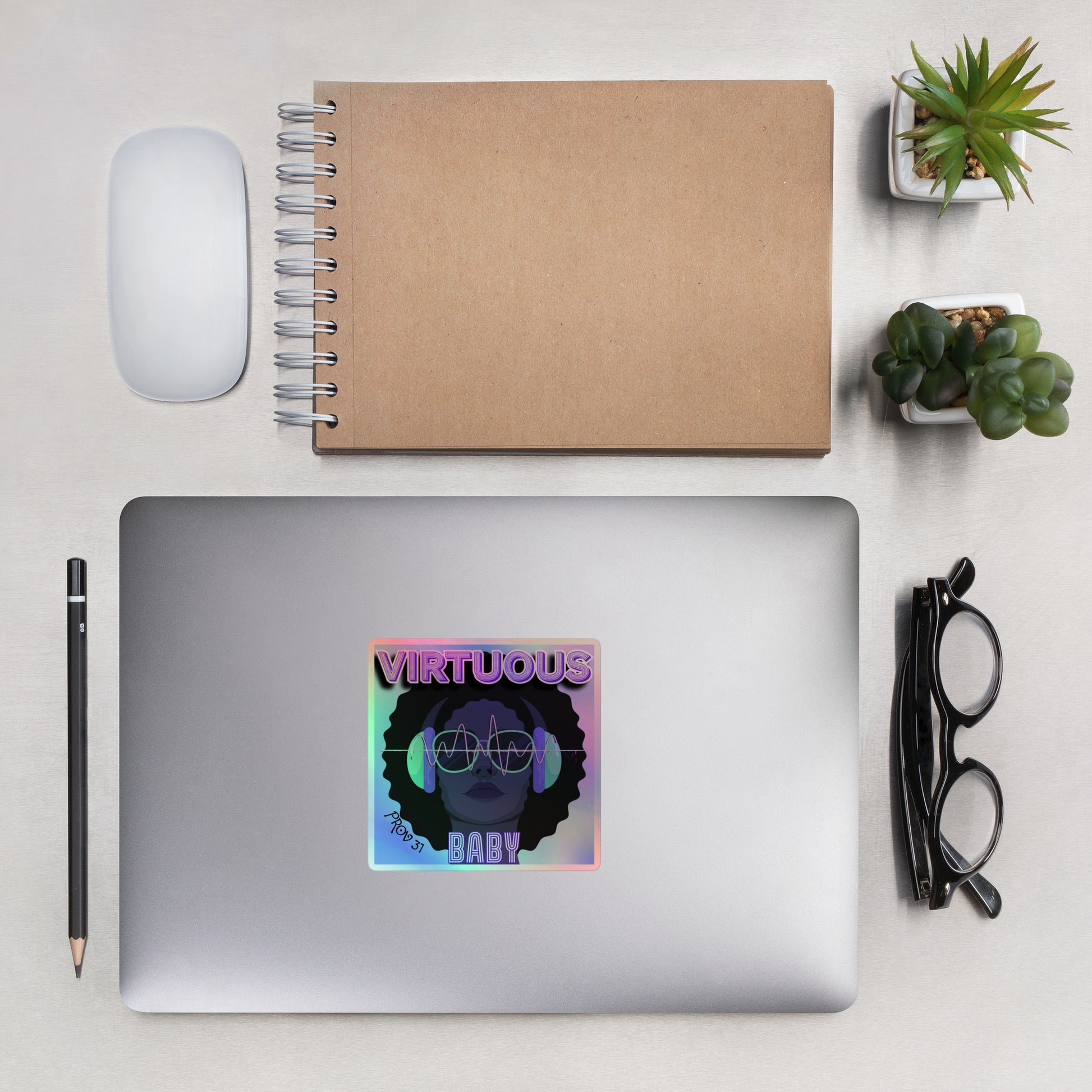 Holographic stickers