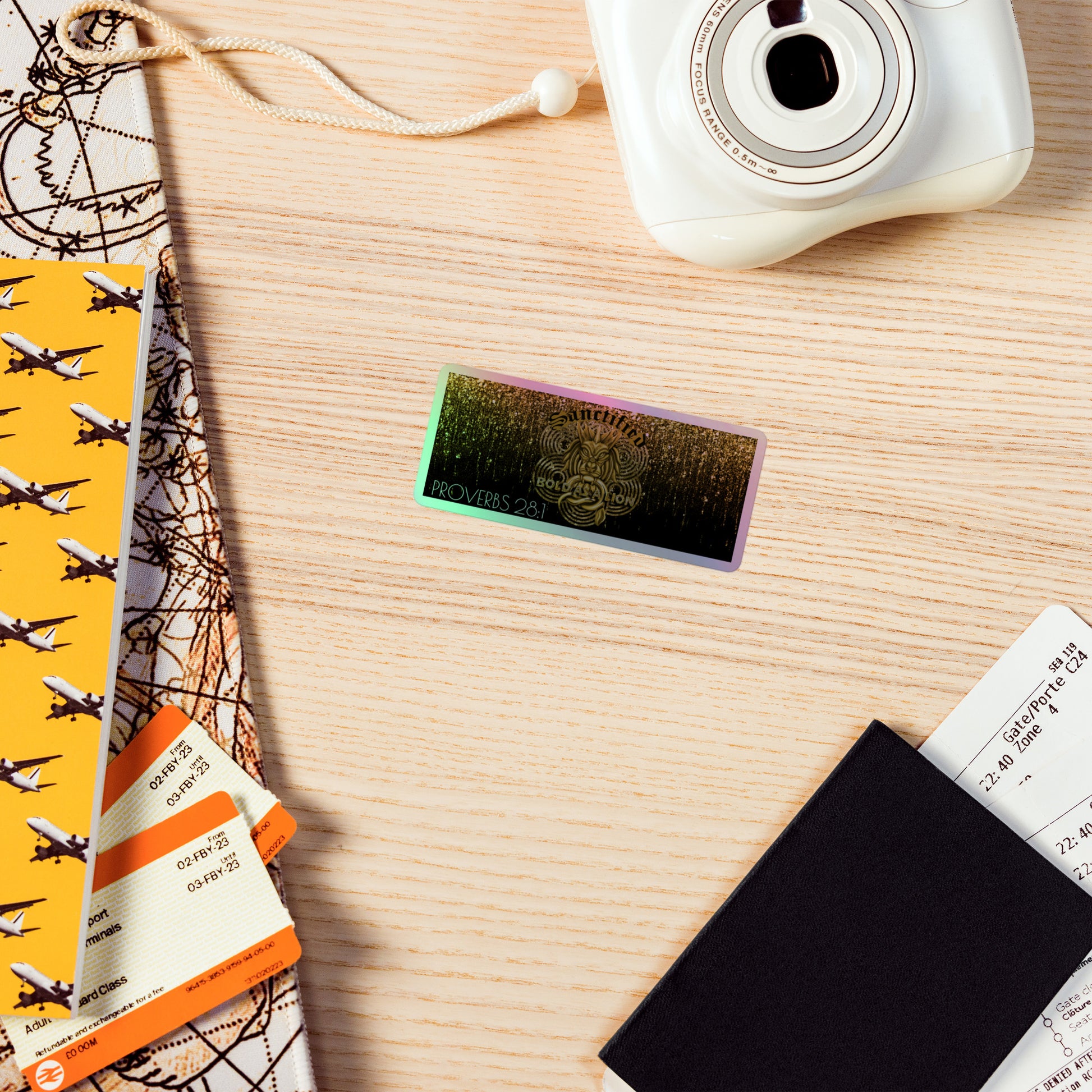 Holographic stickers