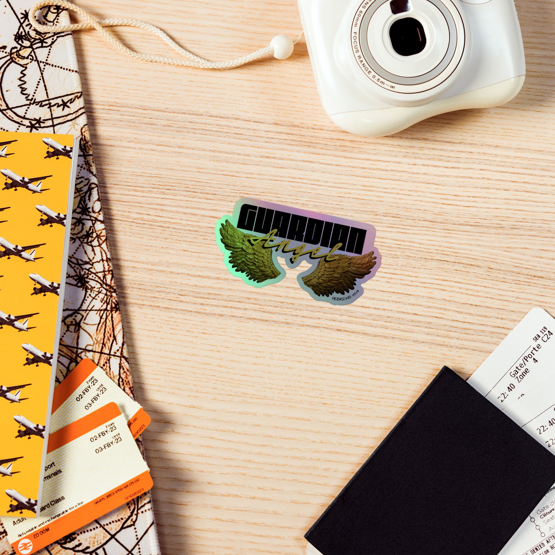 Holographic stickers