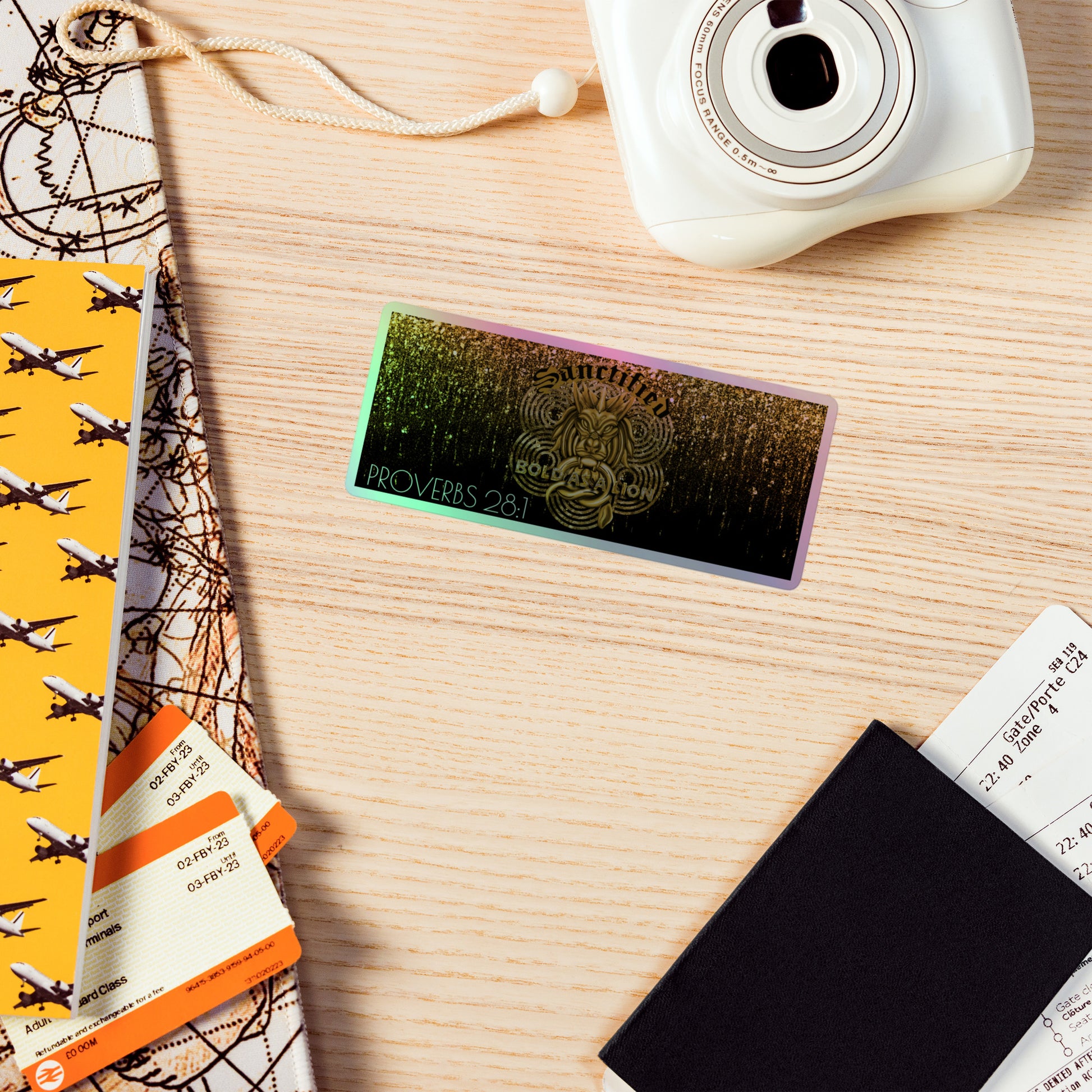 Holographic stickers