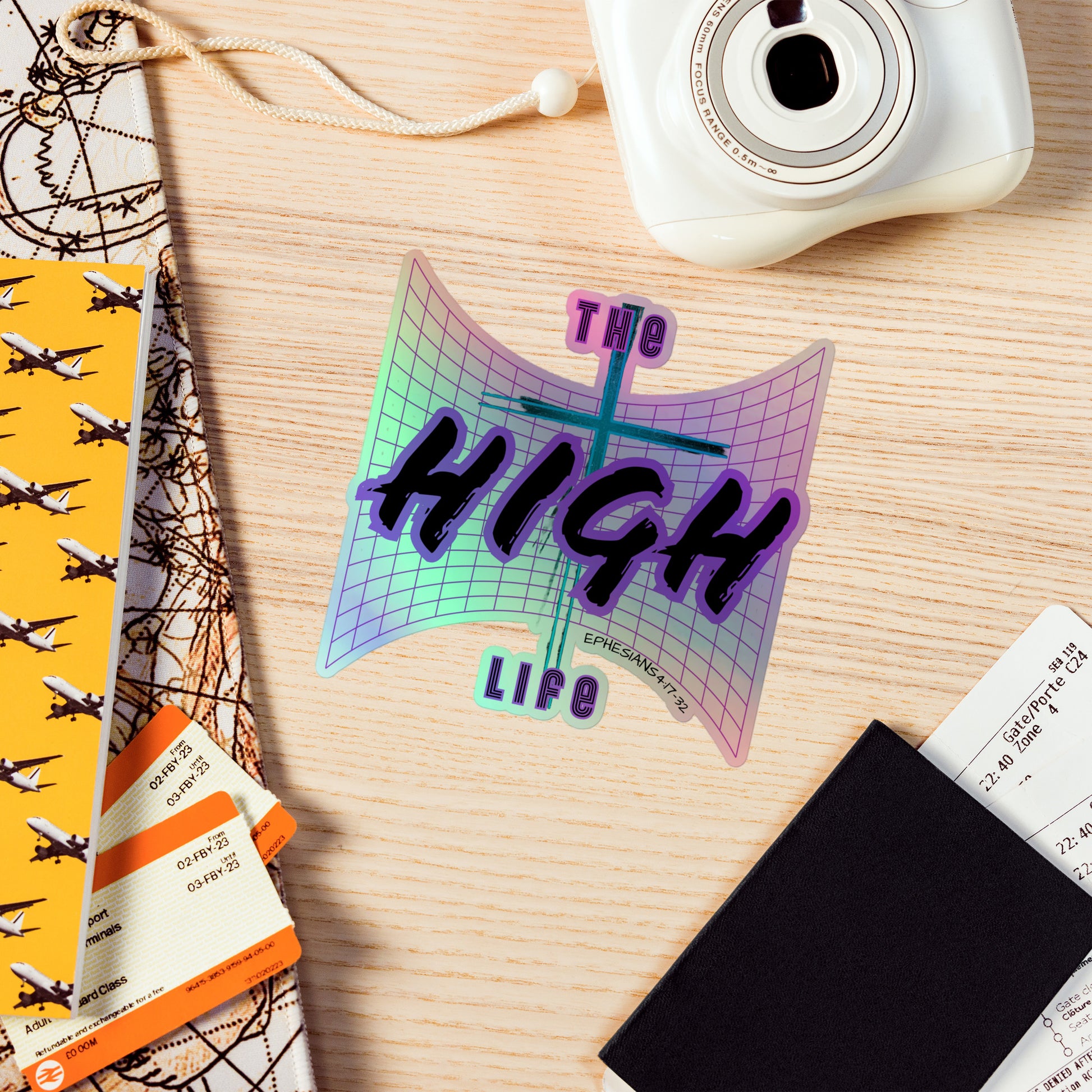 Holographic stickers