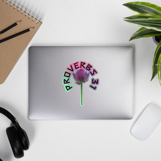Holographic stickers