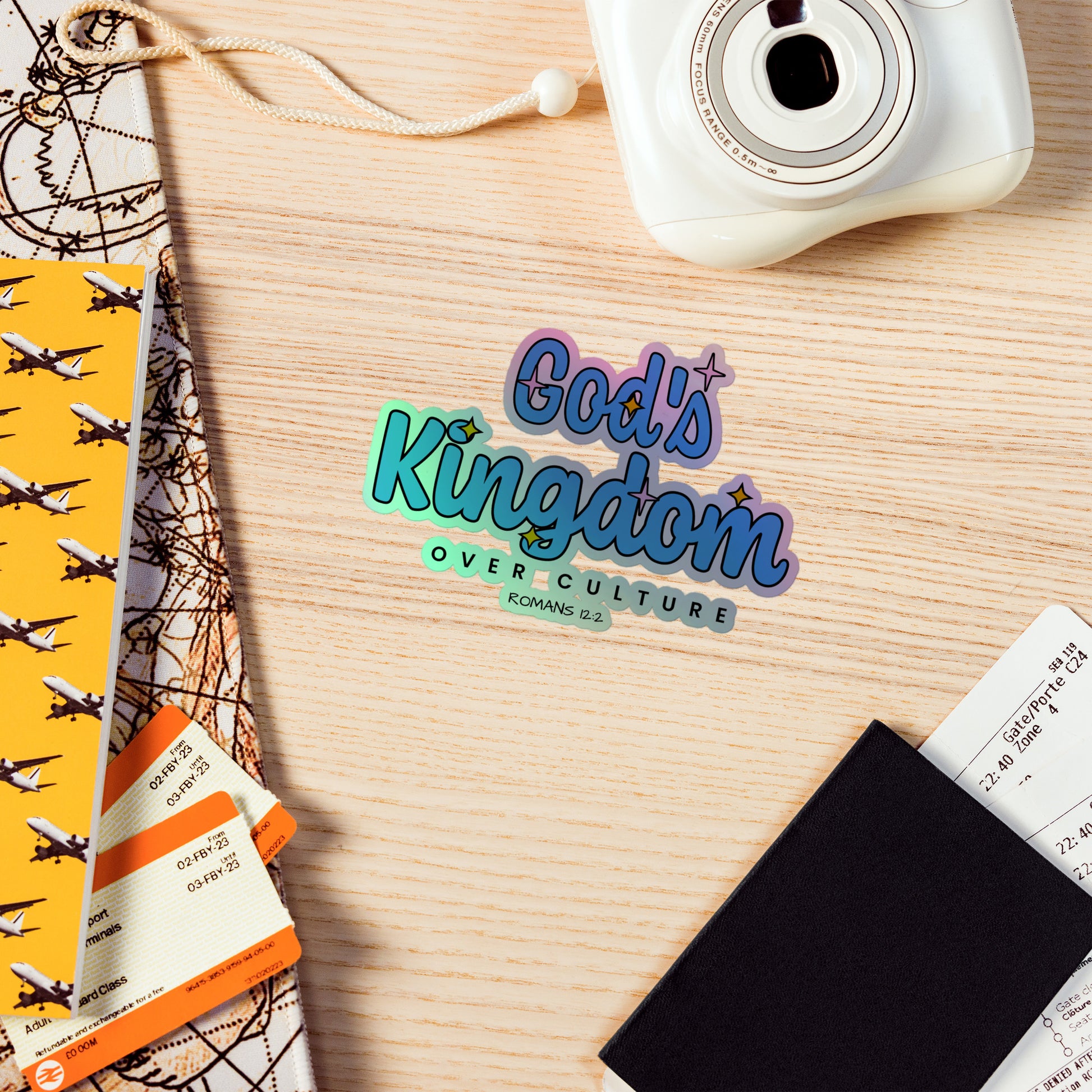 Holographic stickers