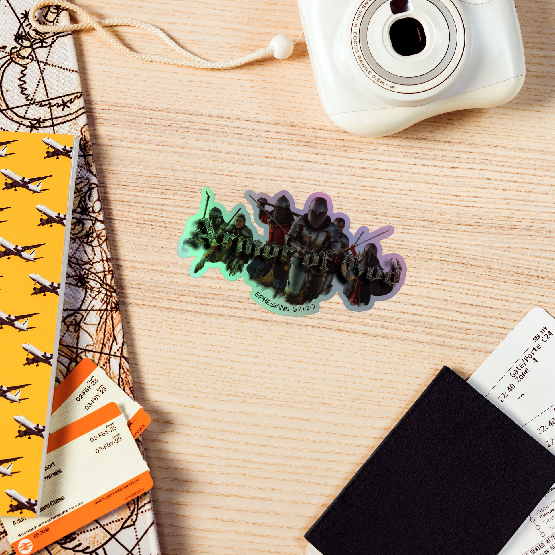 Holographic stickers