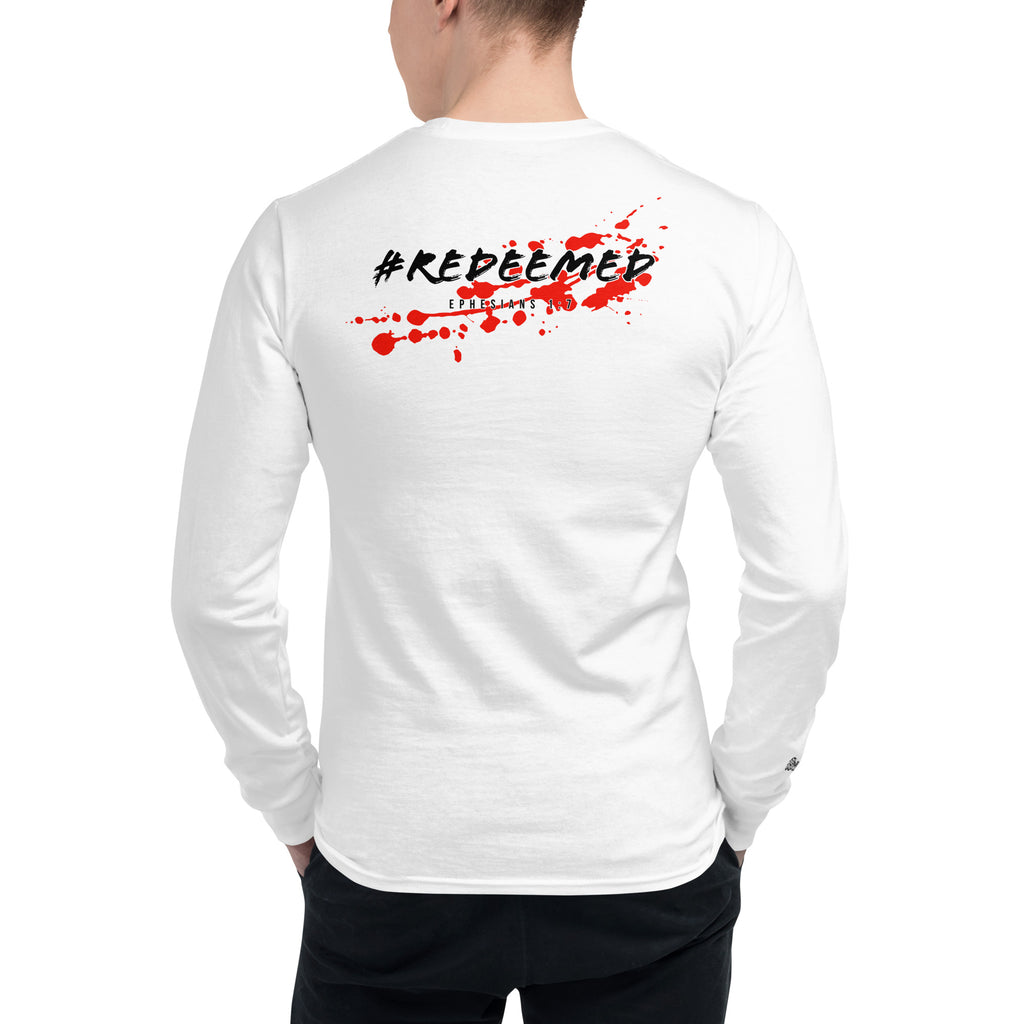 Men's Champion Long Sleeve Shirt with Embroidered Front