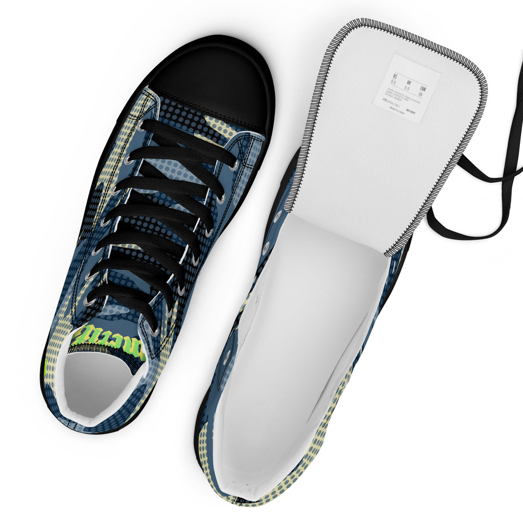 Men’s high top canvas shoes, Free Shipping