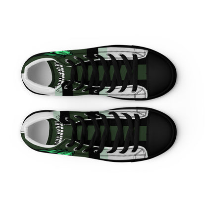 Men’s high top canvas shoes, Free Shipping