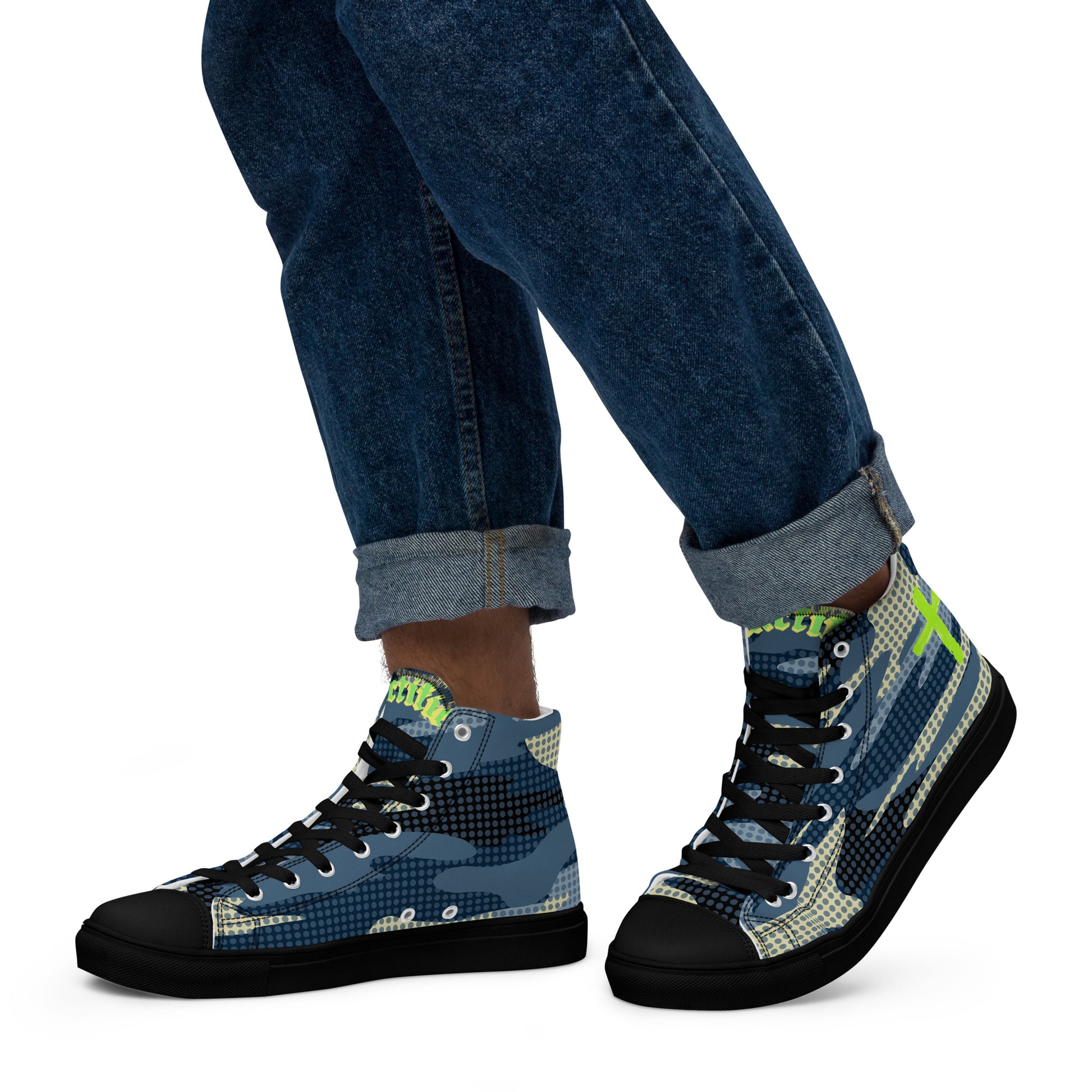 Men’s high top canvas shoes, Free Shipping