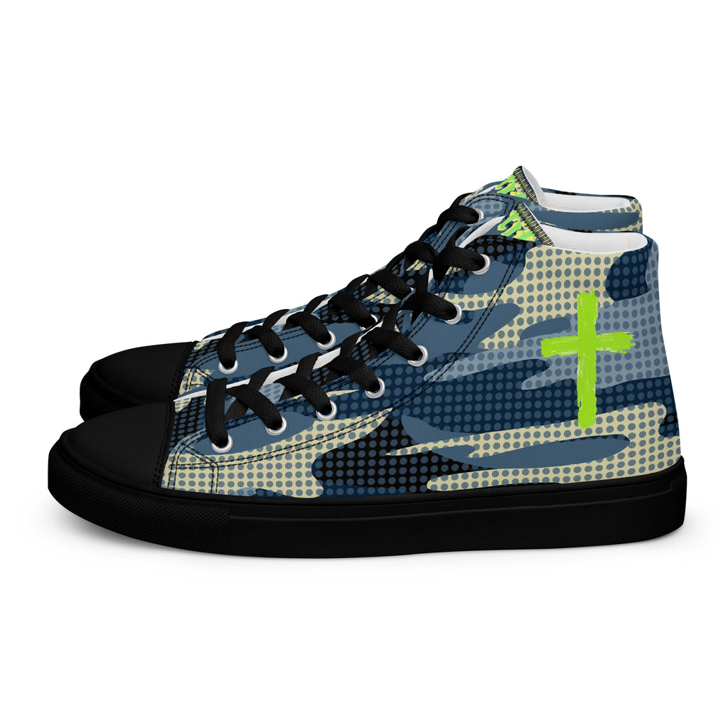 Men’s high top canvas shoes, Free Shipping