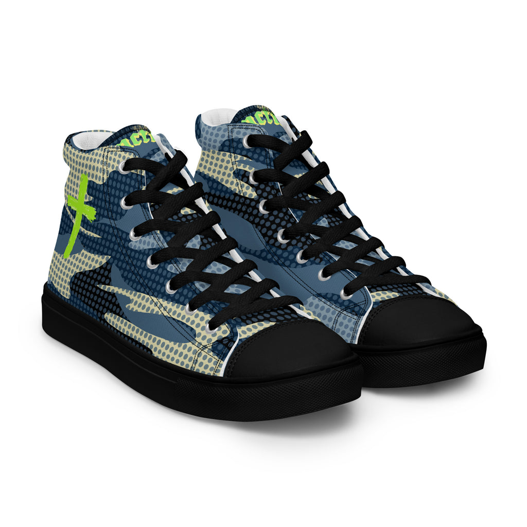 Men’s high top canvas shoes, Free Shipping