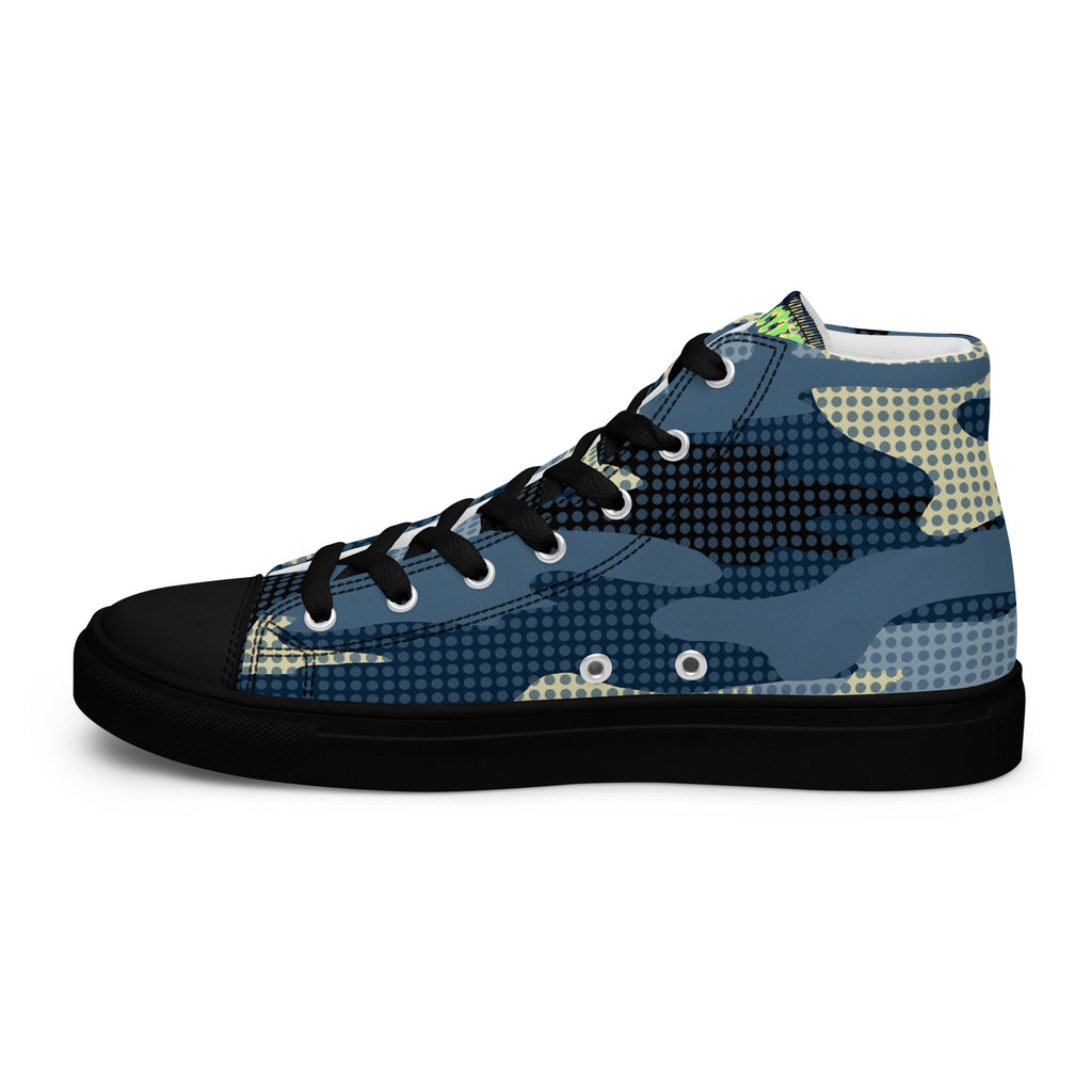 Men’s high top canvas shoes, Free Shipping