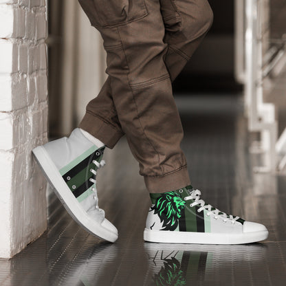 Men’s high top canvas shoes, Free Shipping