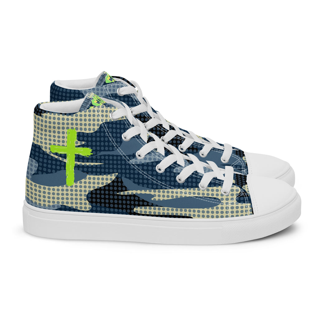 Men’s high top canvas shoes, Free Shipping