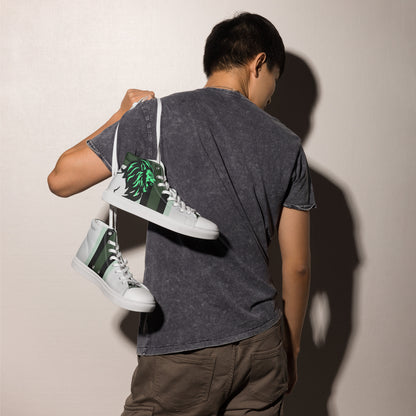 Men’s high top canvas shoes, Free Shipping