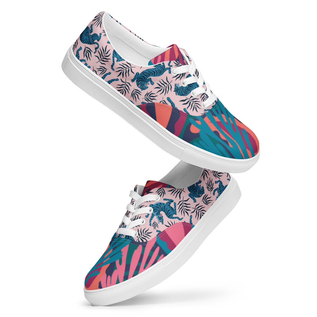 Men’s lace-up canvas shoes