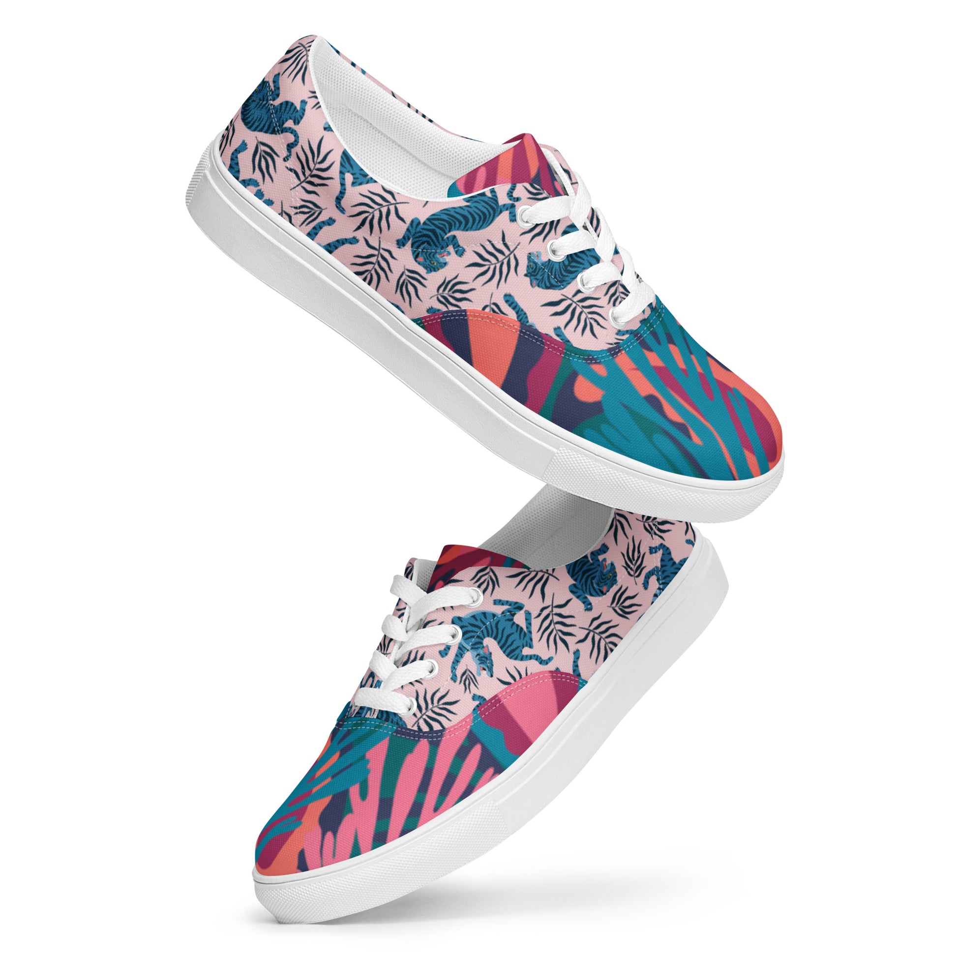 Men’s lace-up canvas shoes