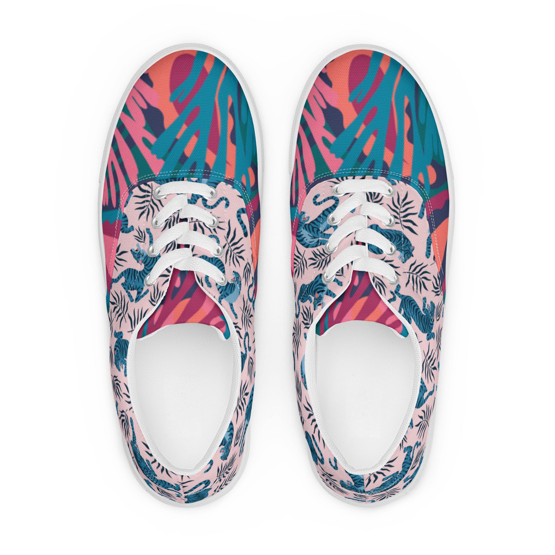 Men’s lace-up canvas shoes