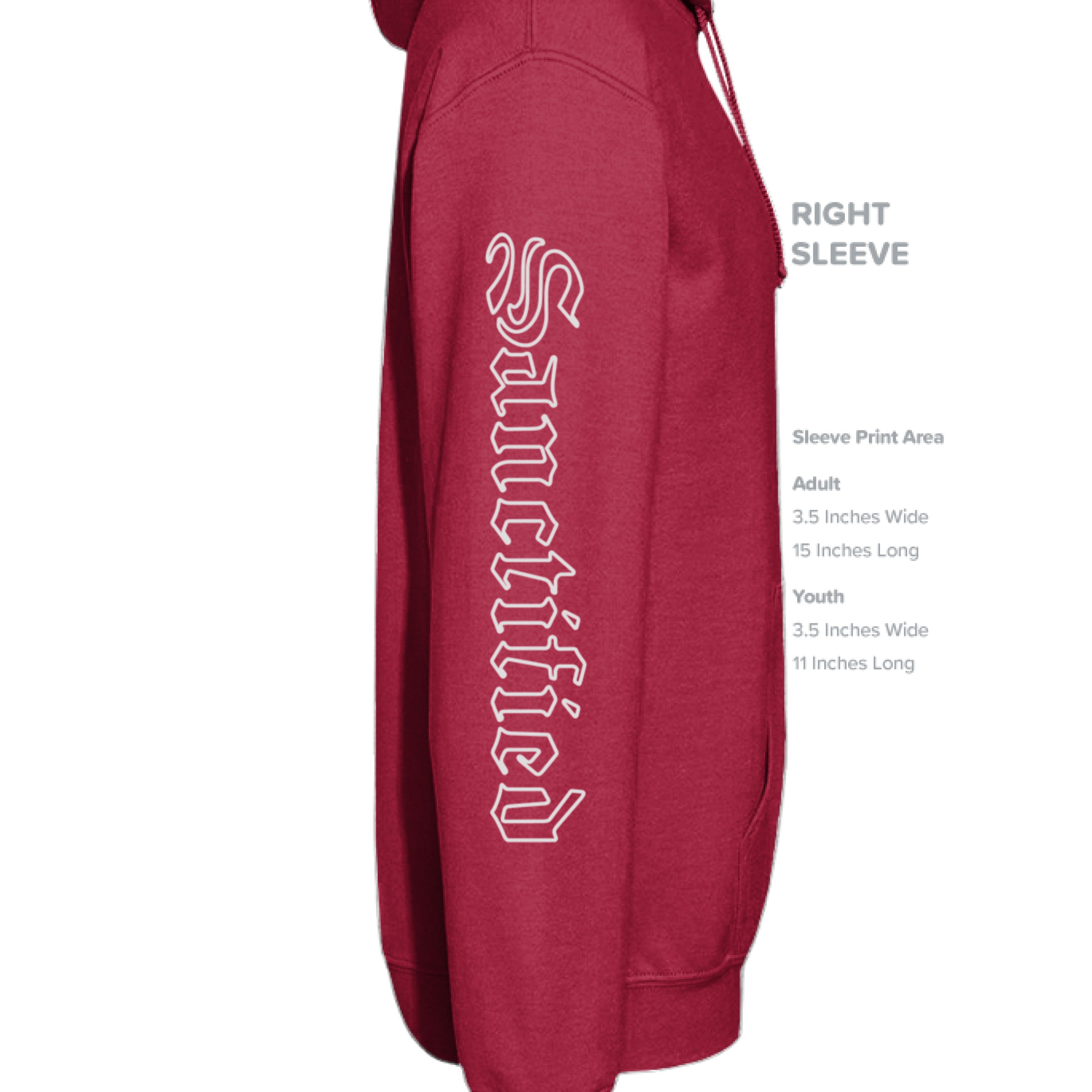 CHERRY RED - SLEEVE_RIGHT