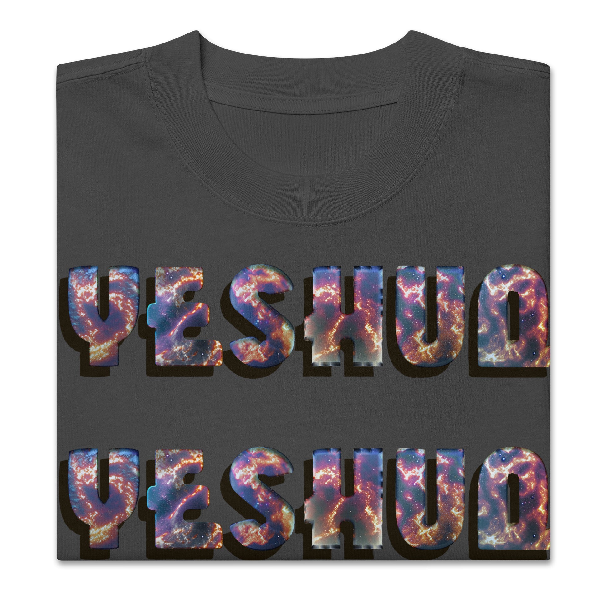 YESHUA- Oversized faded t-shirt