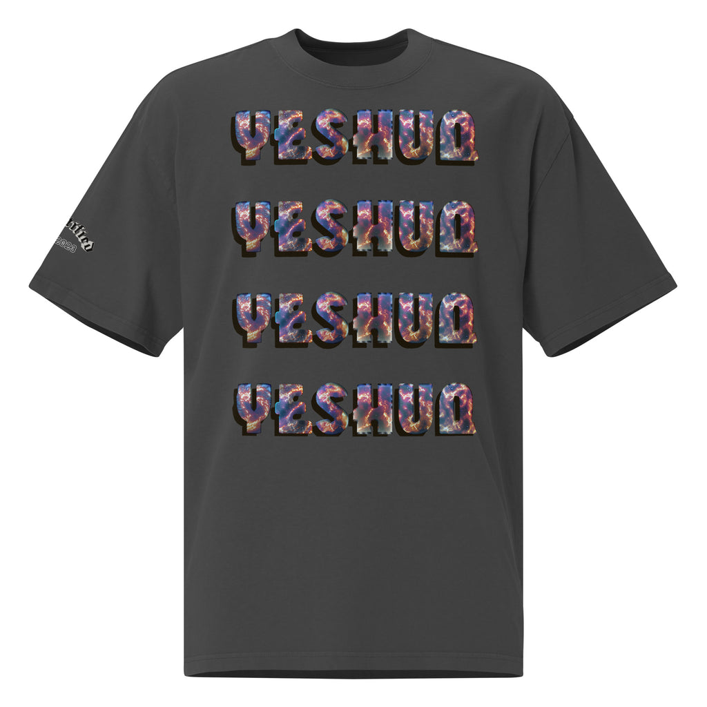 YESHUA- Oversized faded t-shirt