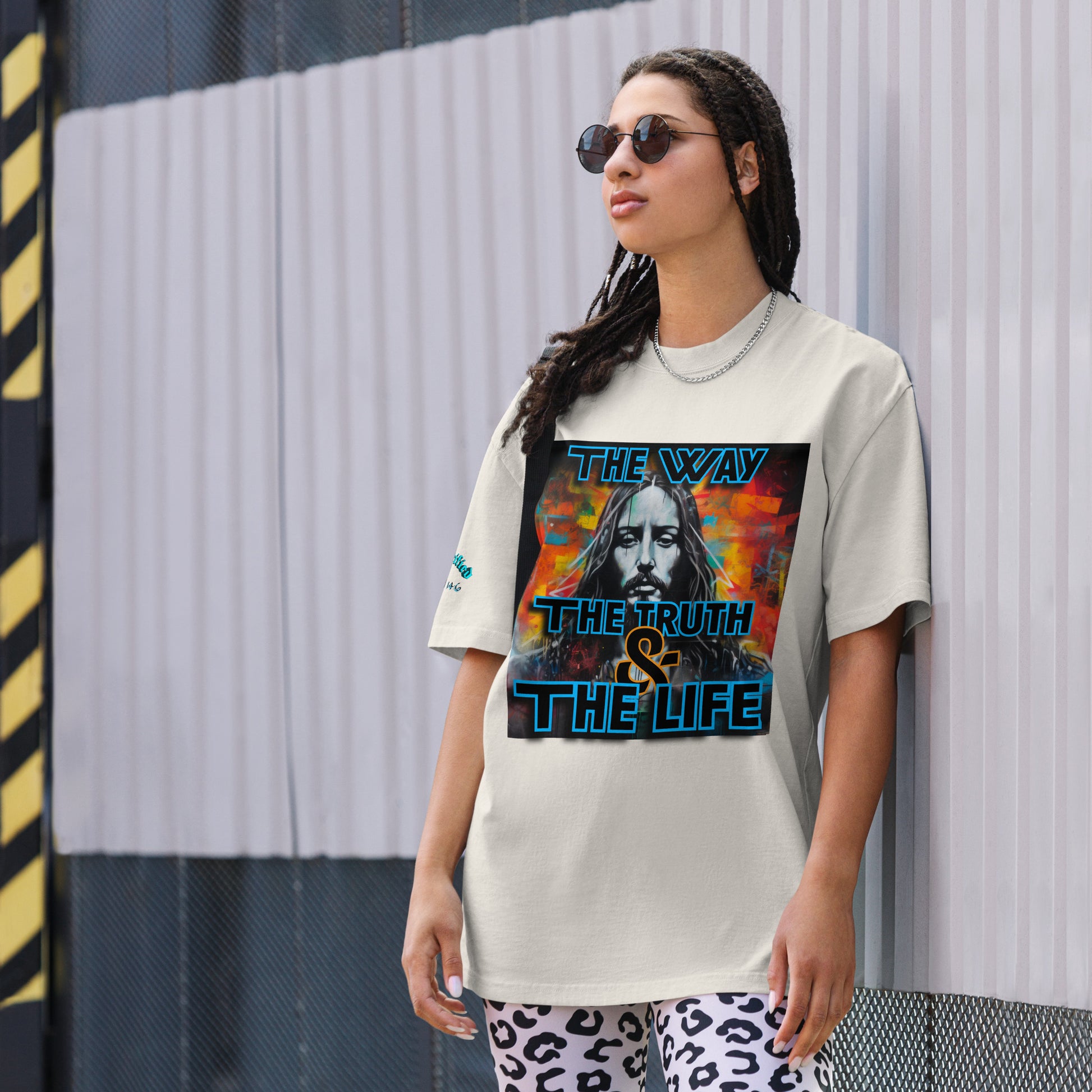 Oversized faded t-shirt