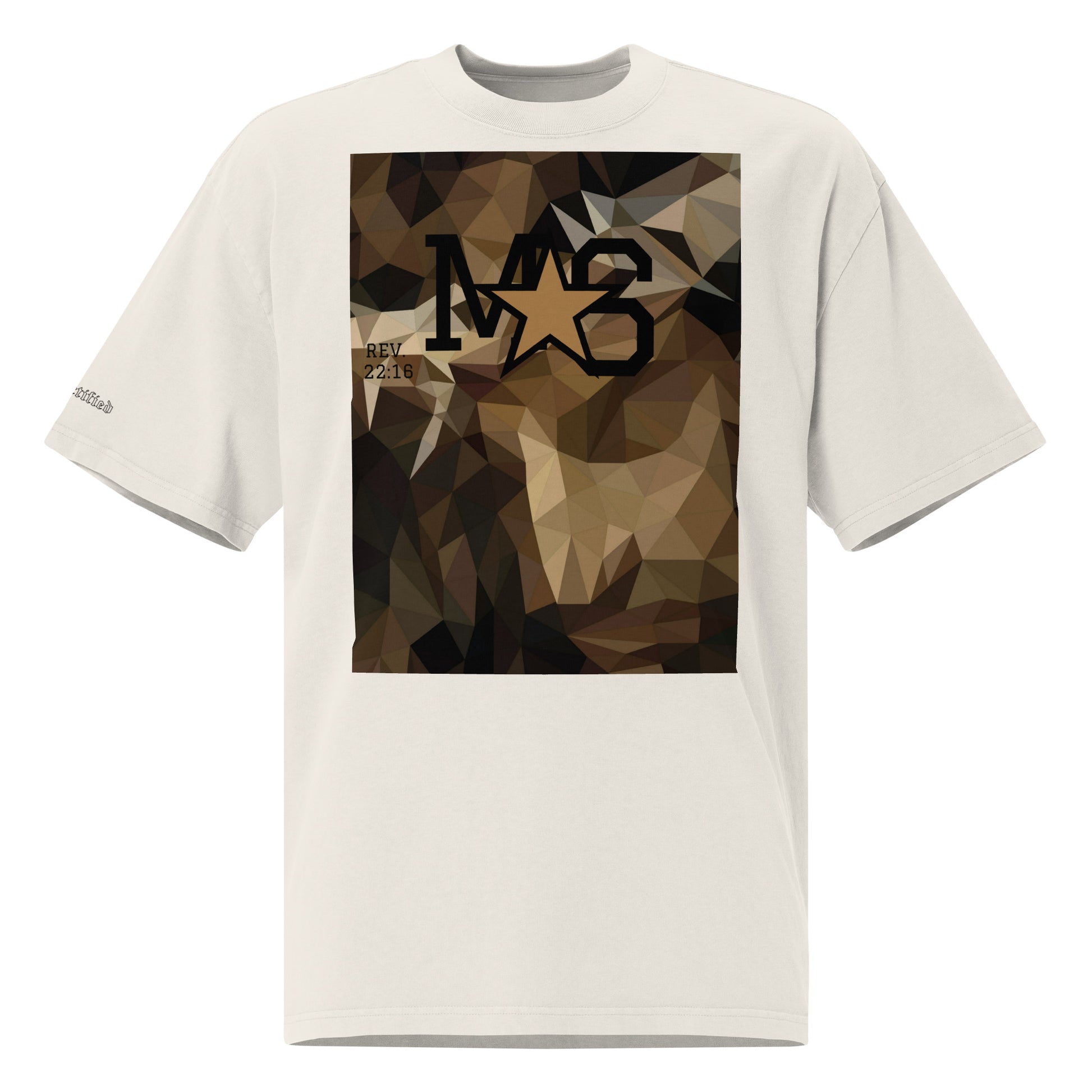 MORNING STAR- Oversized faded t-shirt