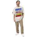 FREE INDEED- Oversized faded t-shirt