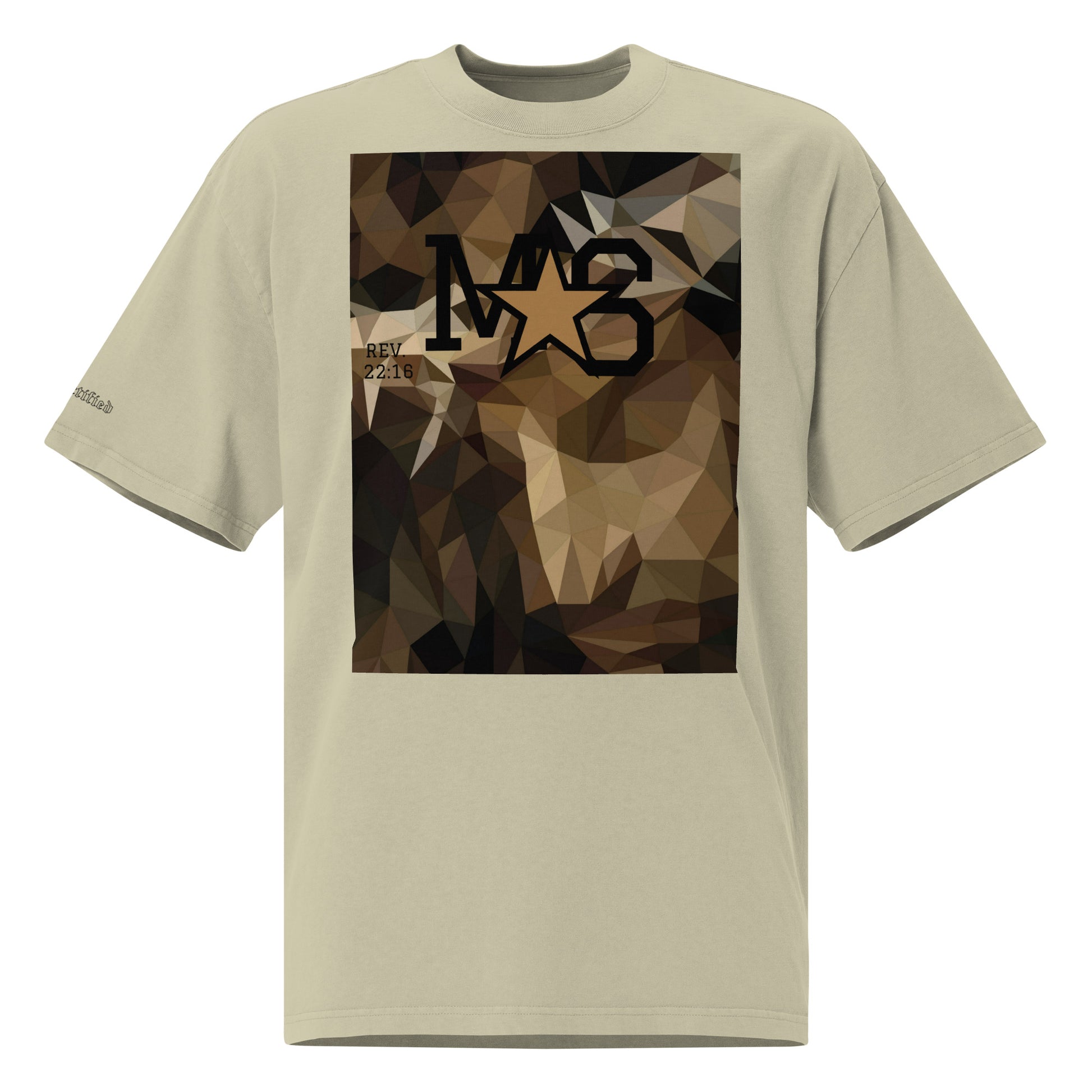 MORNING STAR- Oversized faded t-shirt