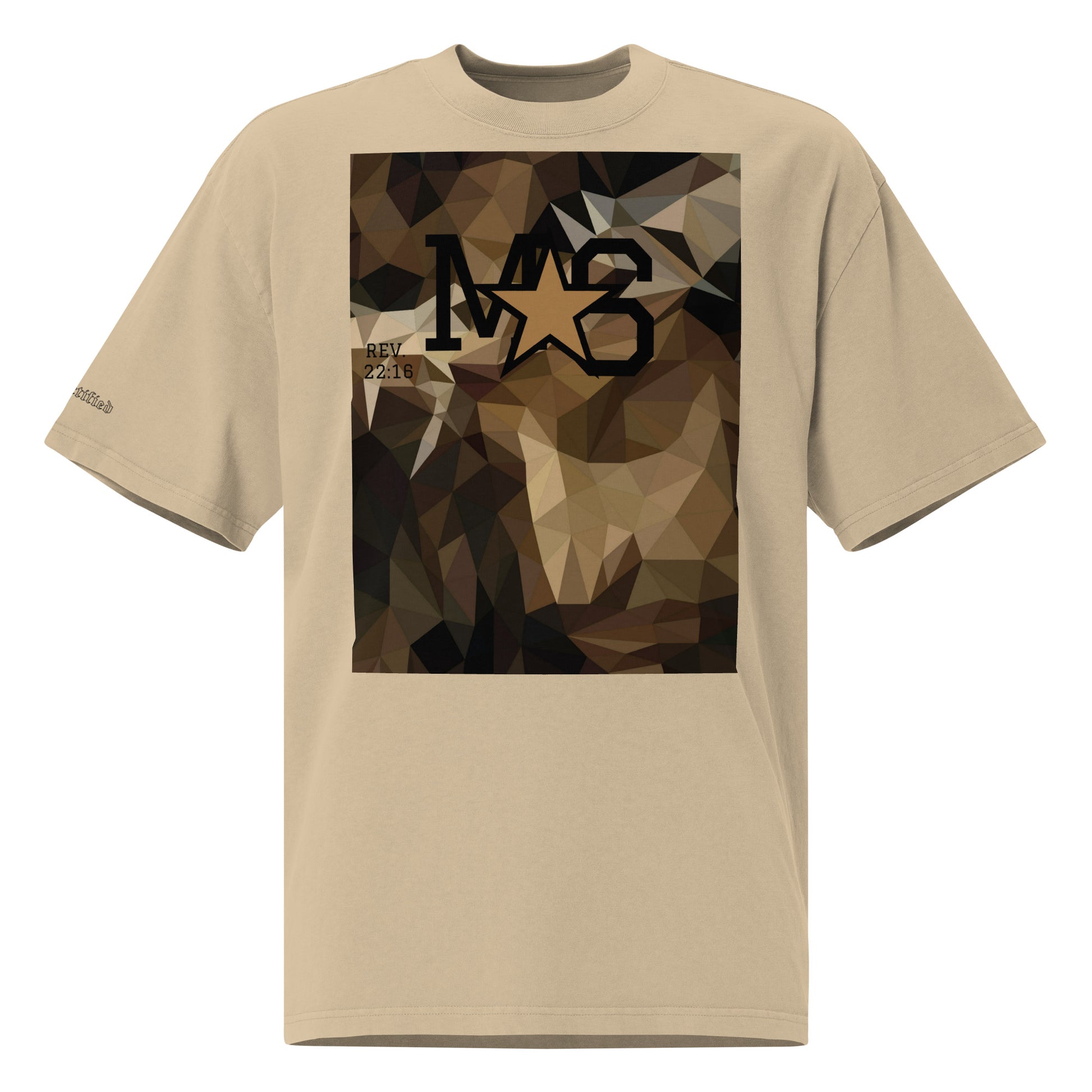 MORNING STAR- Oversized faded t-shirt
